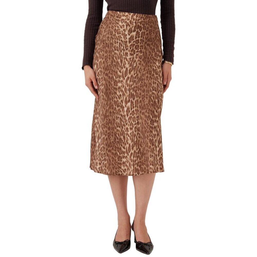 J.Mclaughlin Womens  Adelyn Silk-Blend Skirt
